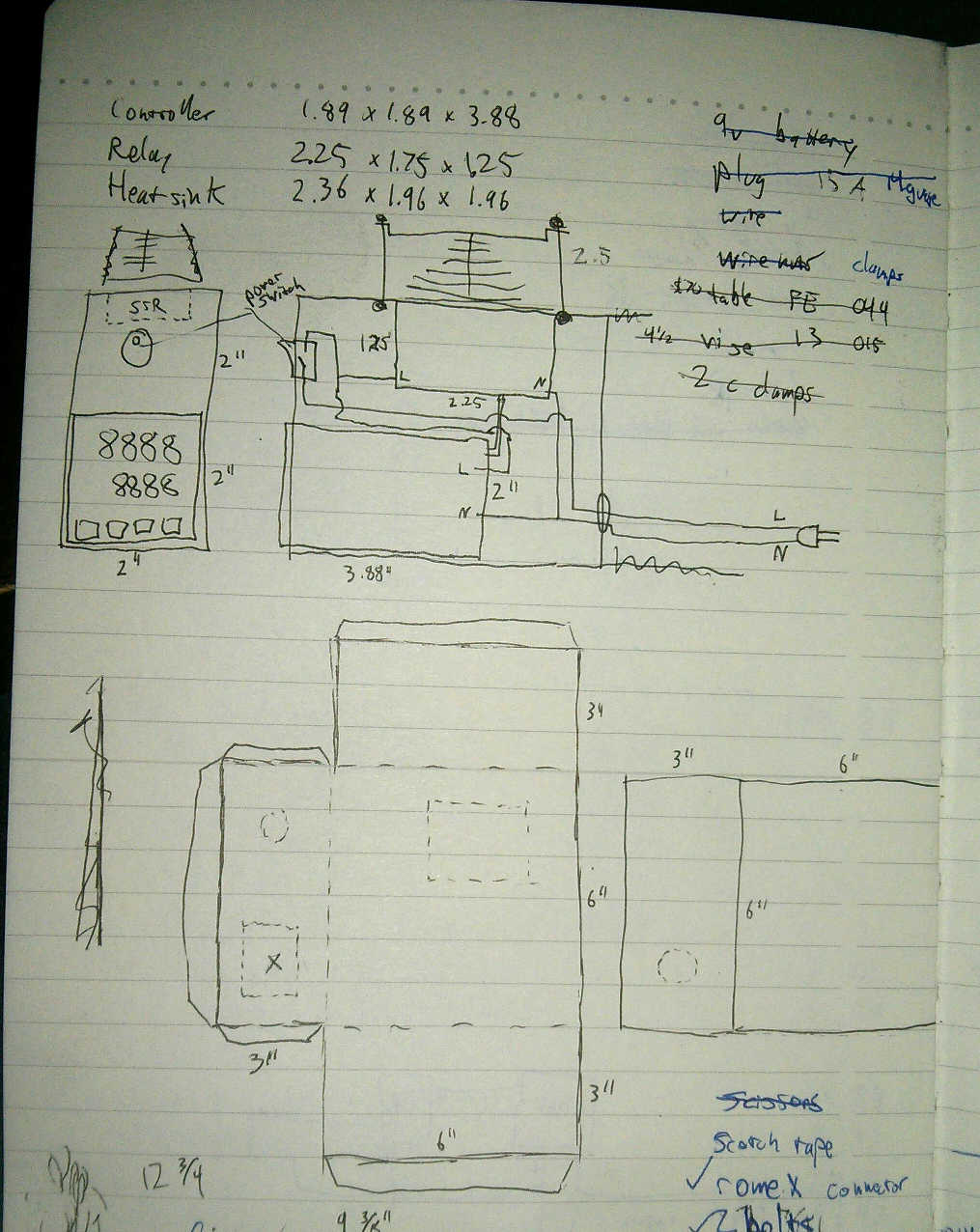 Controller schematic